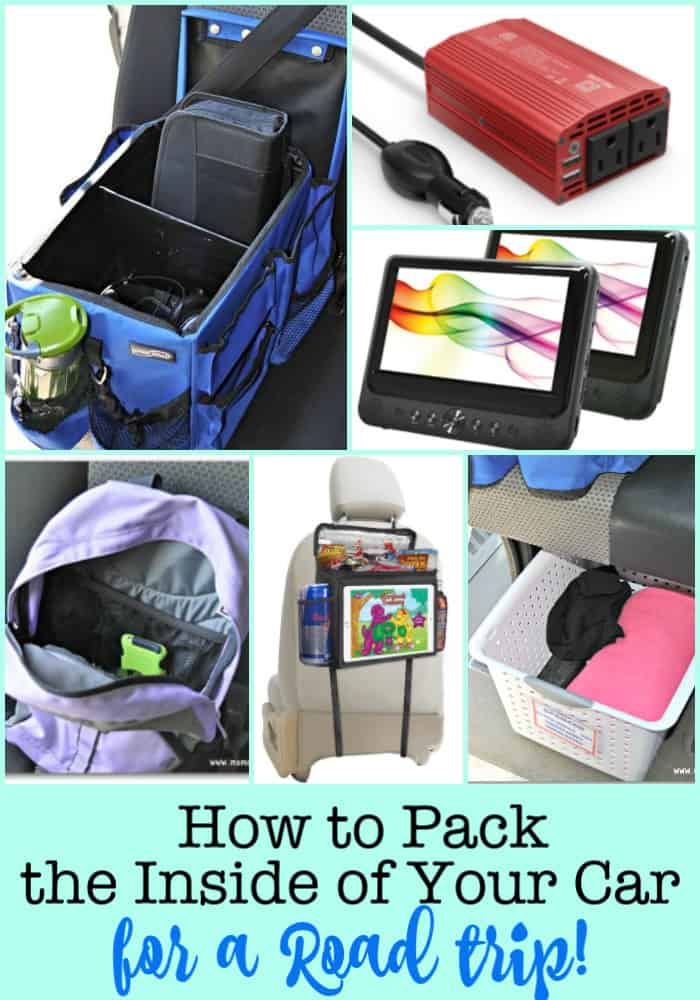 Heading out on the road soon? Here are some travel hacks on how to pack your car for a road trip- from a Mom of 6 kids! 
