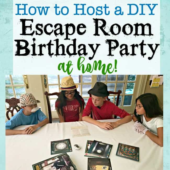 How to Throw an Escape Room Birthday Party at Home! - MomOf6