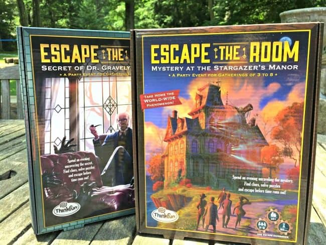 Escape Room games by ThinkFun