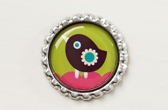 craft idea for kids: locker magnets