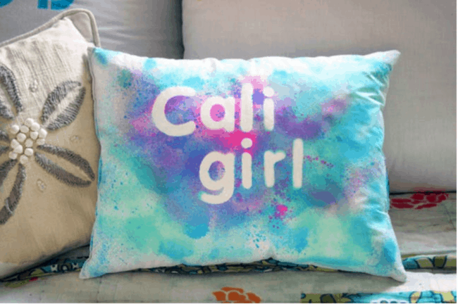 craft idea for kids: quote pillow