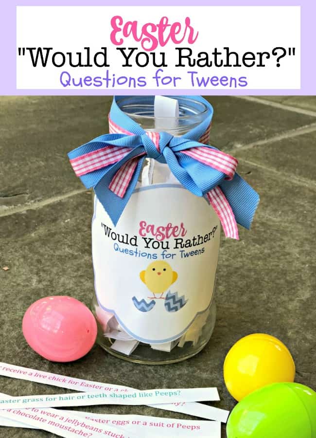 Funny Easter Would You Rather Questions for Kids