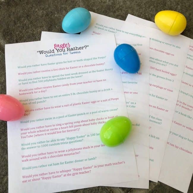 Easter games for kids