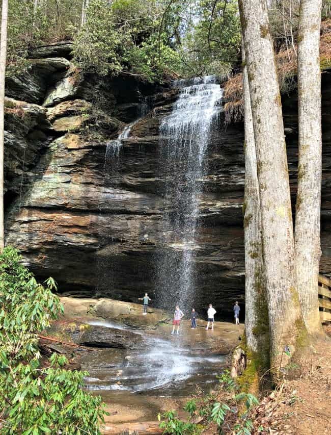 things to do in Asheville with kids: More Cove Falls