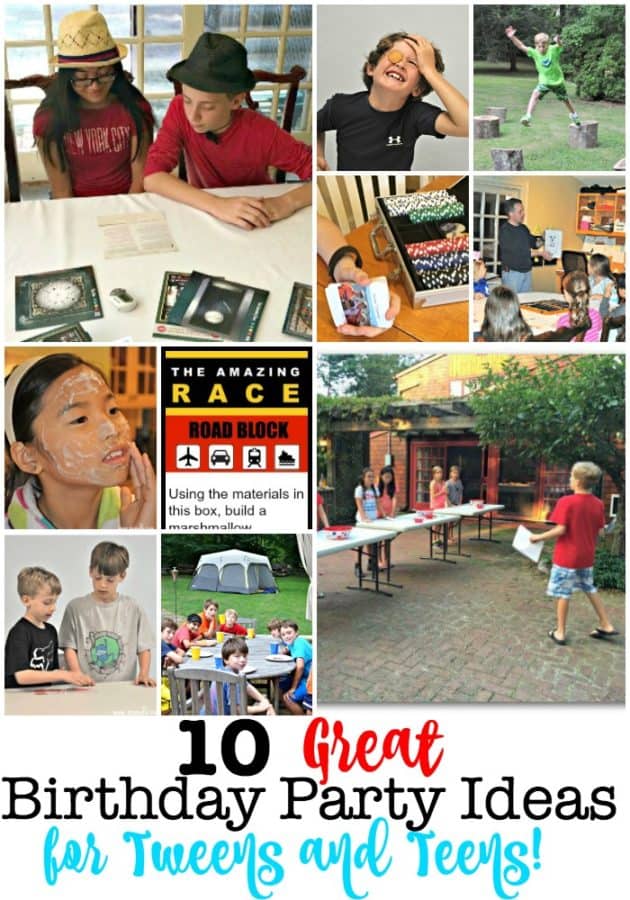 10 Great Birthday Party Ideas for Tweens and Teens MomOf6 10 Great Birthday Party Ideas for Tweens and Teens MomOf6