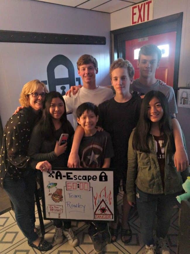 things to do in Asheville with kids: Escape Room