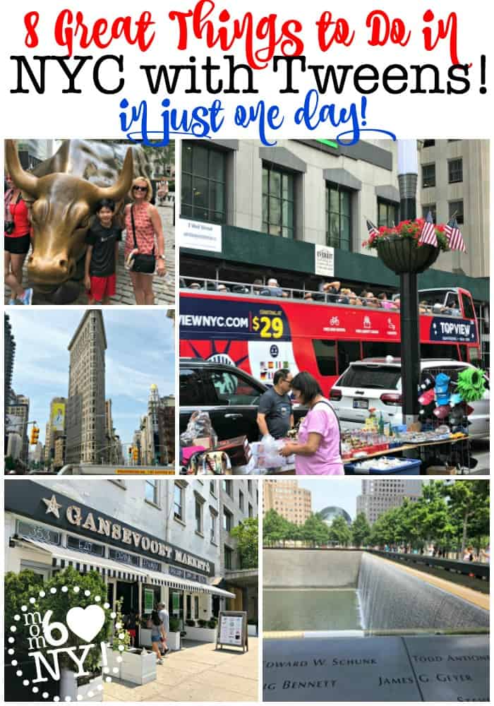 Here are 8 great things to do in New York City with tweens- that you can do in just one day! Because one of the best family road trips to take is one where you get to play