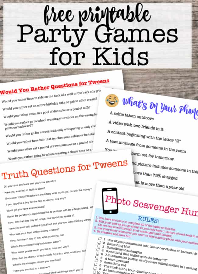 Party Games For Kids Momof6 Anyone saying he's just curious is naive… a 19 year old has access to plenty of material to should someone let their 13 year old son have two 13 year old girls have a sleepover, what is the worst thing that could happen? party games for kids momof6
