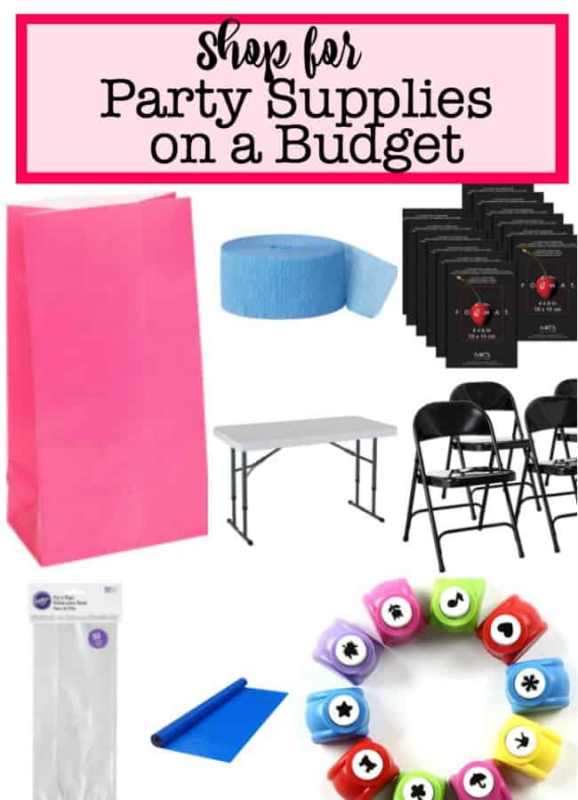 kids part at home- supplies you'll need