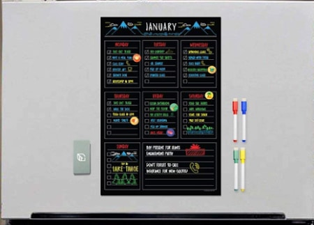 Magnetic Chore Chart For Multiple Kids