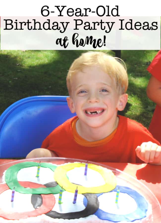  6  Year  Old  Birthday  Party  Ideas  at Home  Archives MomOf6