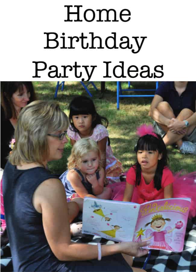 At Home Birthday Party Ideas