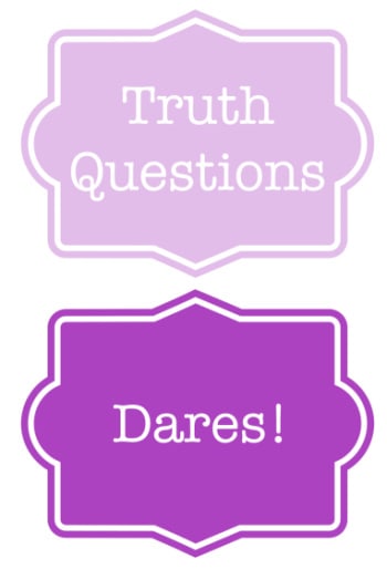 Or questions dare truth printable Get Your