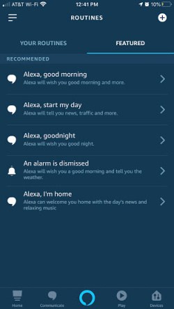 how to create routines with Amazon Alexa