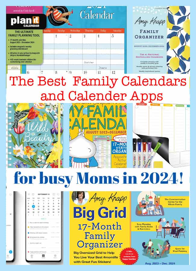 Boxclever Press Home Planner 2023 2024. Large Family Calendar 2023/24 for  Busy 