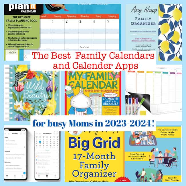 The Best Family Calendars & Calendar Apps for 2024! - MomOf6